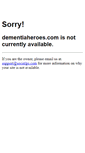 Mobile Screenshot of dementiaheroes.com